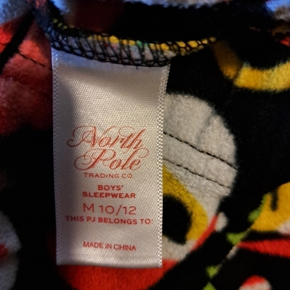 North Pole Boys sleepwear size M 10/12 5/$25 - Picture 6 of 6